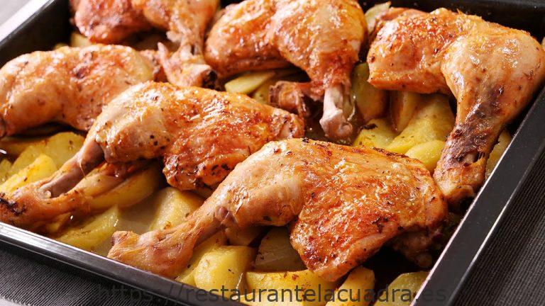 Cuartos de pollo al horno: recetas deliciosas y fáciles para disfrutar en casa
