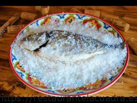 Lubina a la sal en microondas: receta fácil y rápida para disfrutar de un delicioso plato de pescado