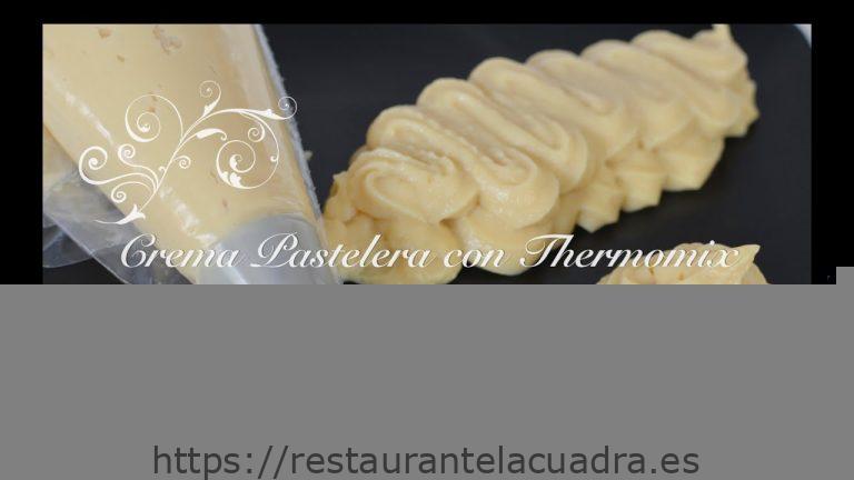 Receta de crema pastelera Thermomix La Juani: ¡deliciosa y fácil de preparar!