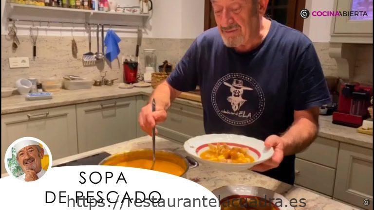 Receta de Karlos Arguiñano: Sopa de pescado deliciosa y fácil de preparar