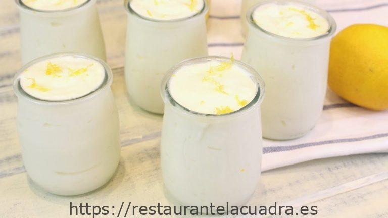 Mousse de limón Thermomix sin leche condensada: receta fácil y deliciosa